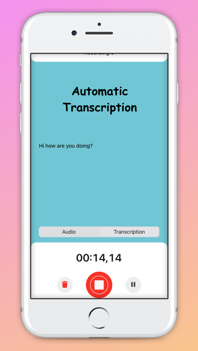 Audio Recorder & Transcribe Screenshot