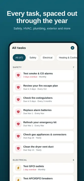 HomeRounds: Home Maintenance screenshot 4