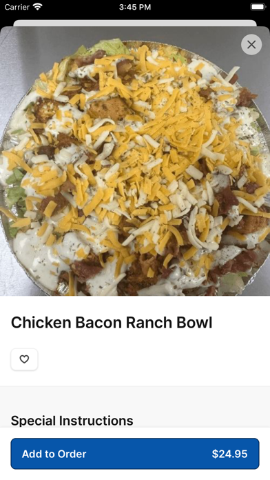 Mister Mike's Gyros iPhone screenshot 4 - Food & Drink app