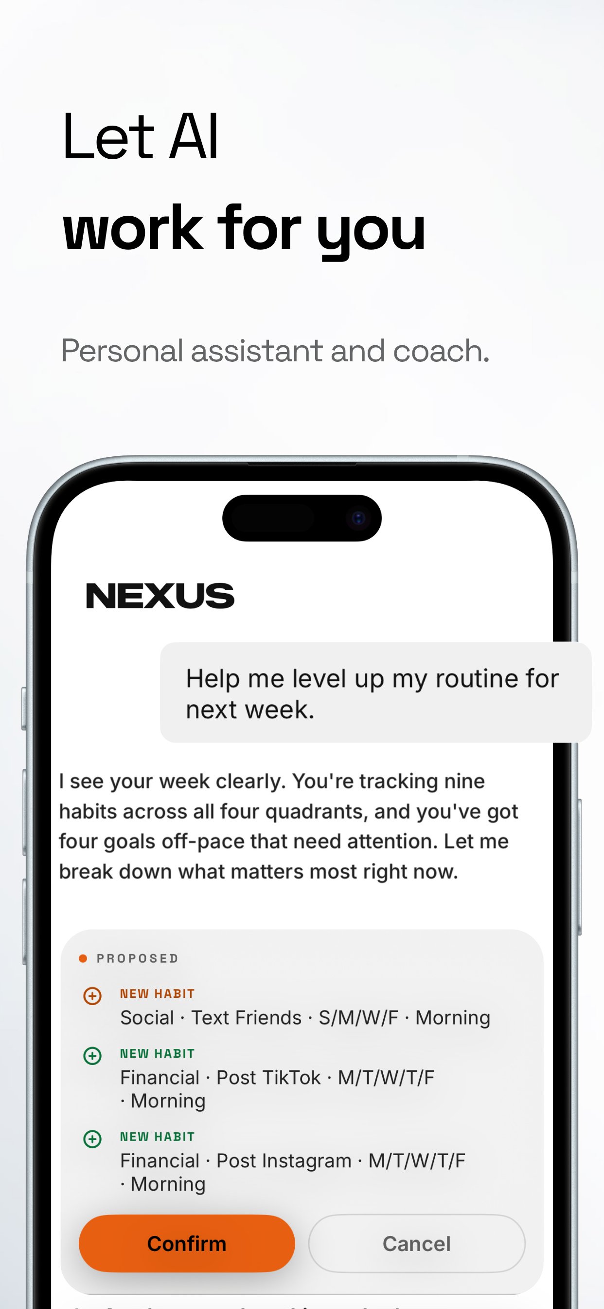 NEXUS: Personal Growth OS screenshot 3