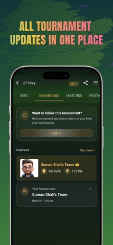 The12thMen: Cric Auction Score iPhone screenshot 3