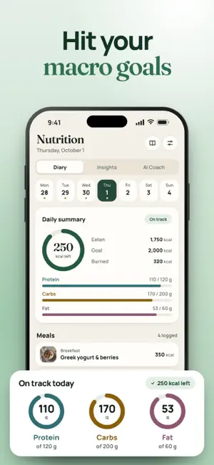 Calorie & Food Tracker NutrAI screenshot 4