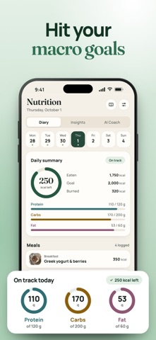 Calorie & Food Tracker NutrAI Screenshot 4 of 8