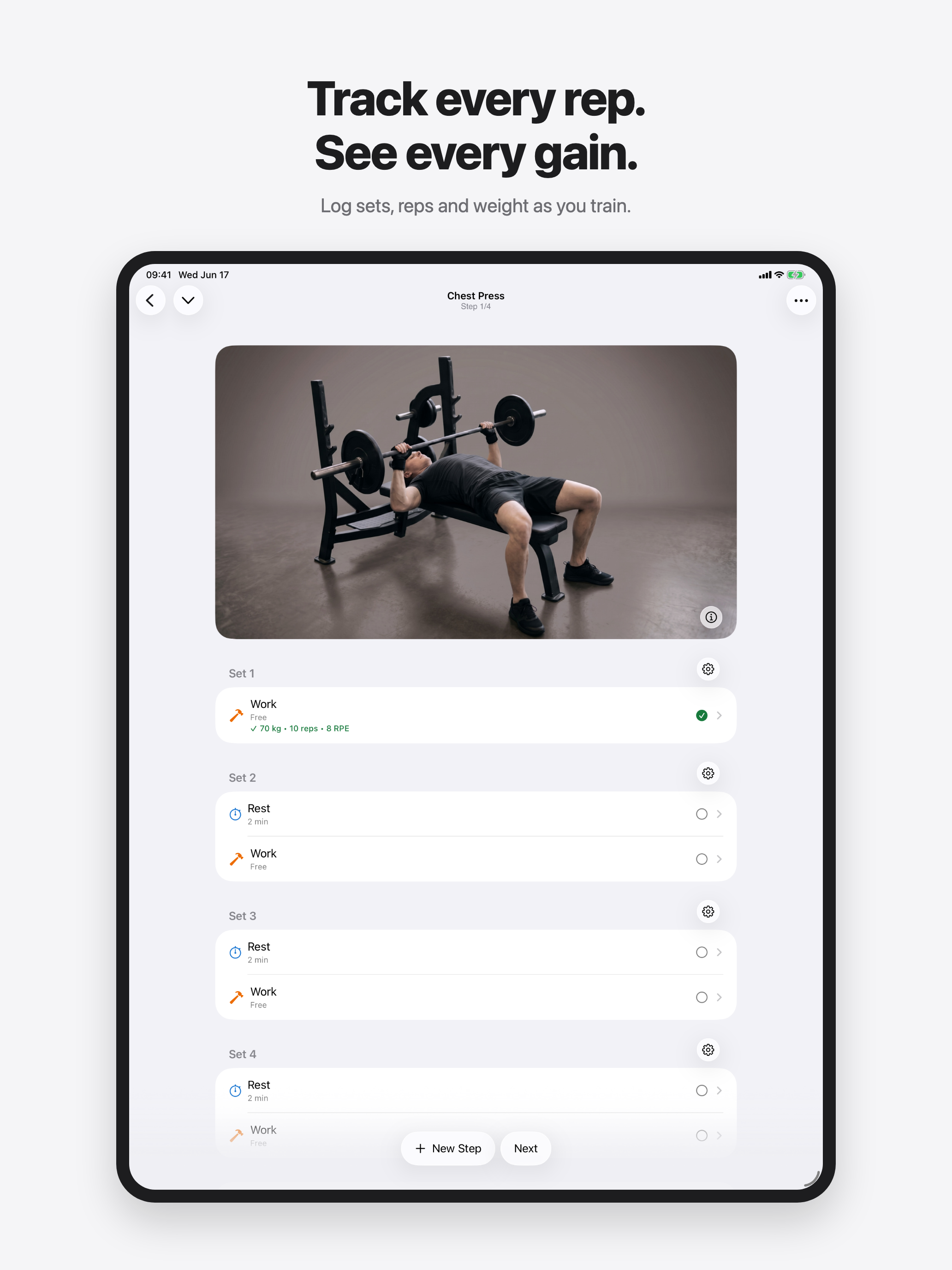 Tepuy: Workout Tracker & Log