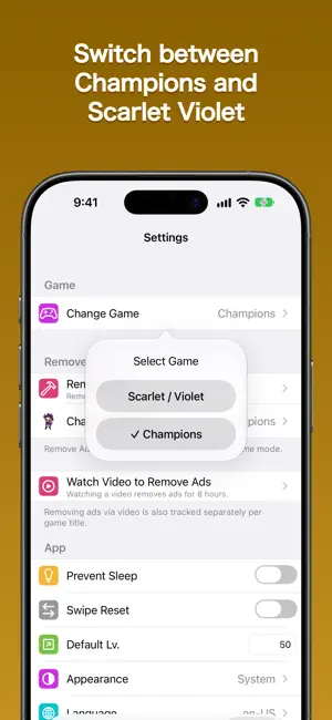 IVs Dex Plus for SV Champions screenshot 3