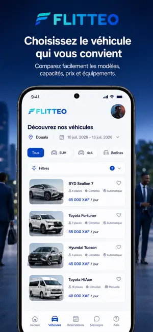 Flitteo Booking screenshot 2