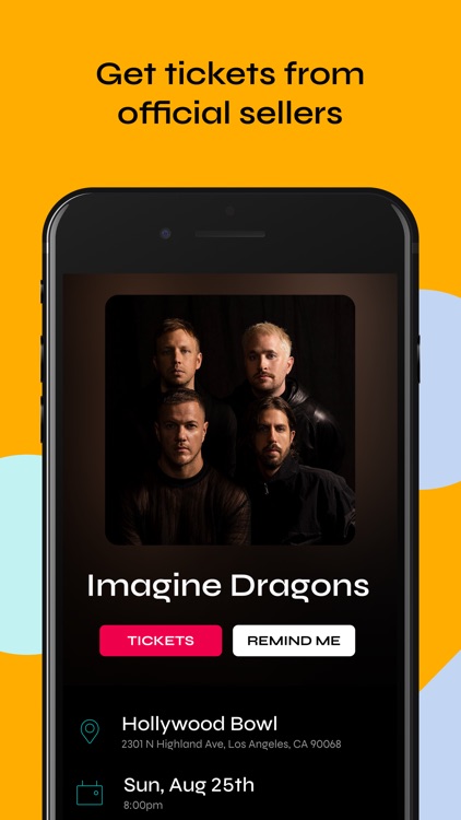 Bandsintown Concerts screenshot-0