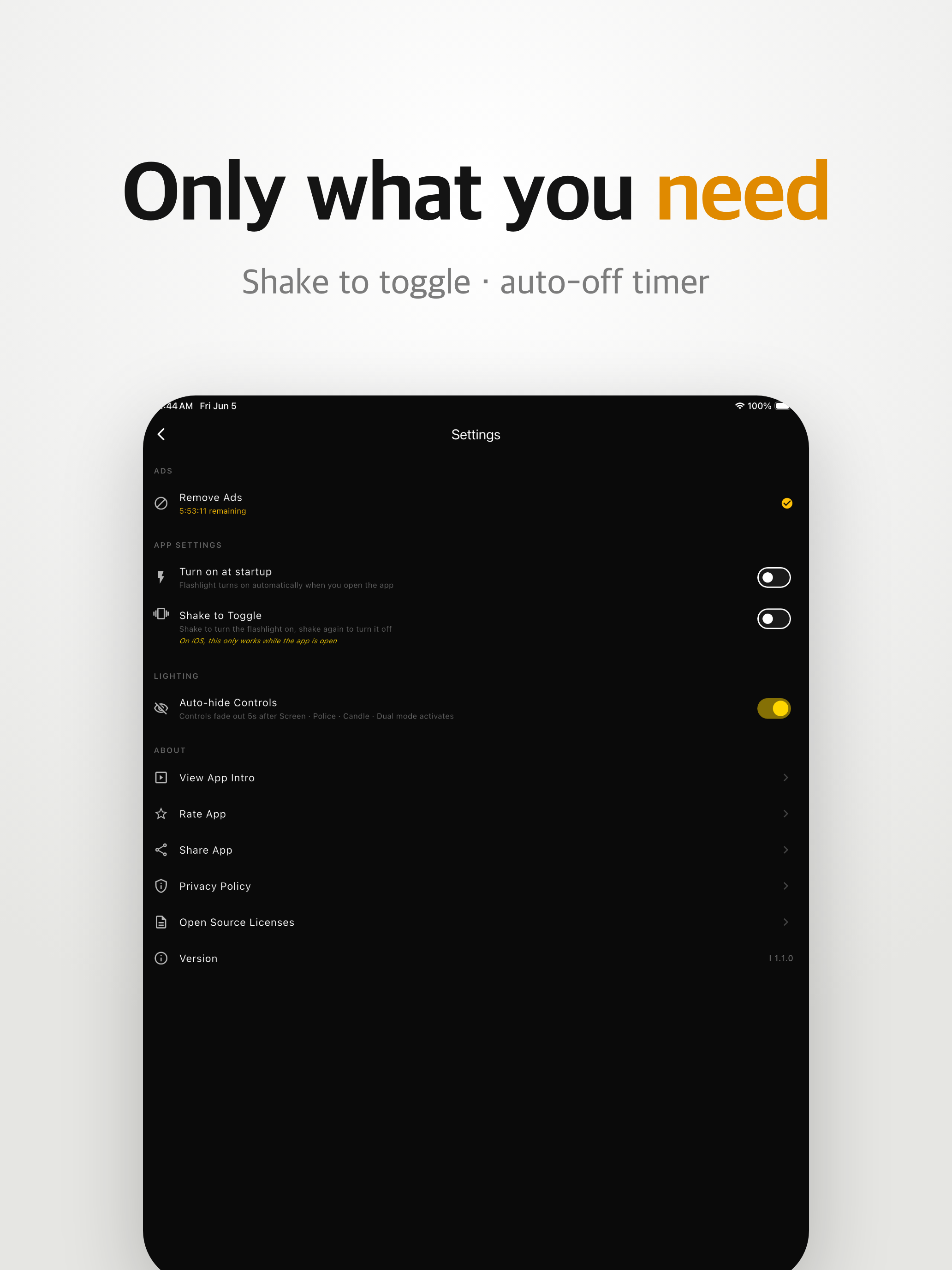 Nox Light - Flashlight screenshot 13