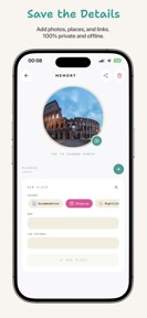 AeroMemories: Travel Tracker screenshot
