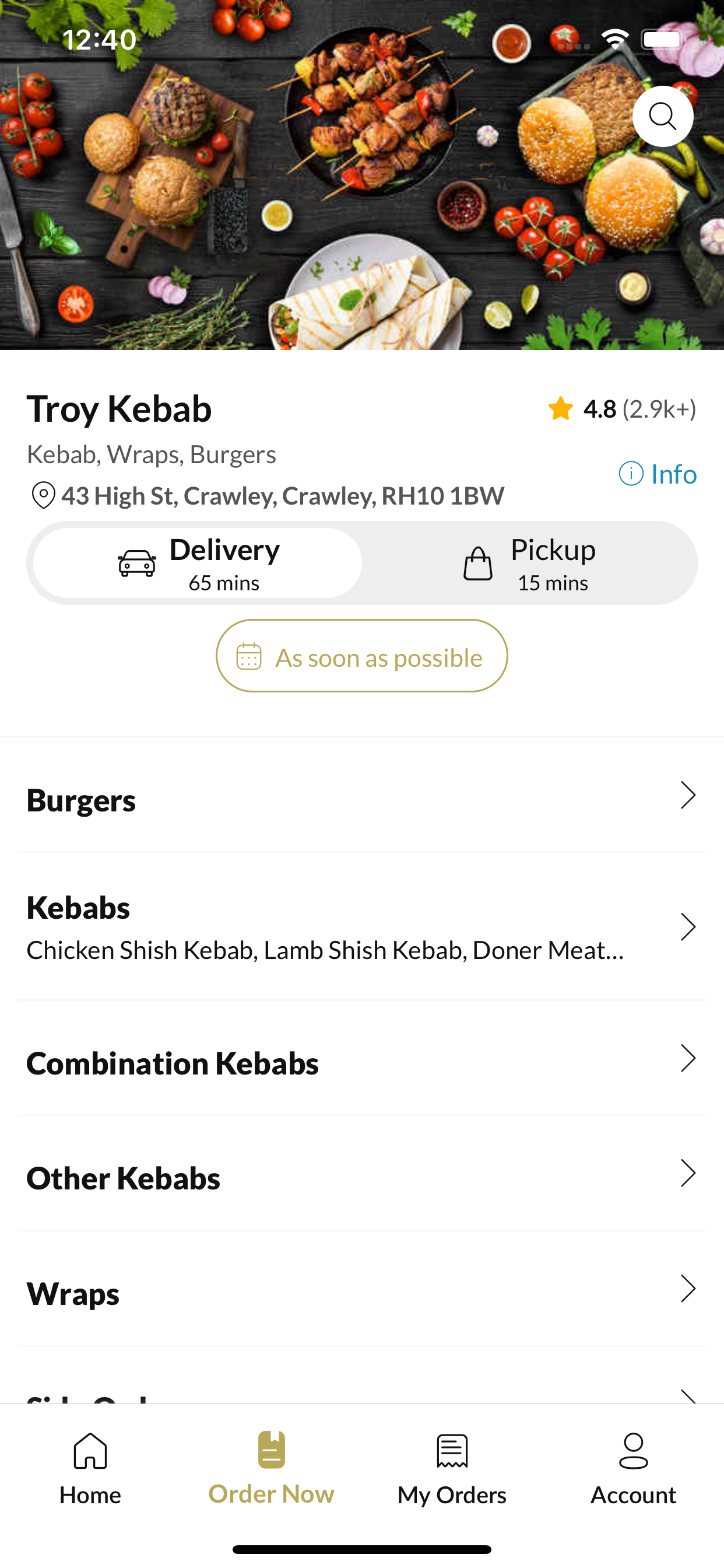Troy Kebab