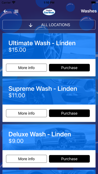 Linden Car Wash Screenshot