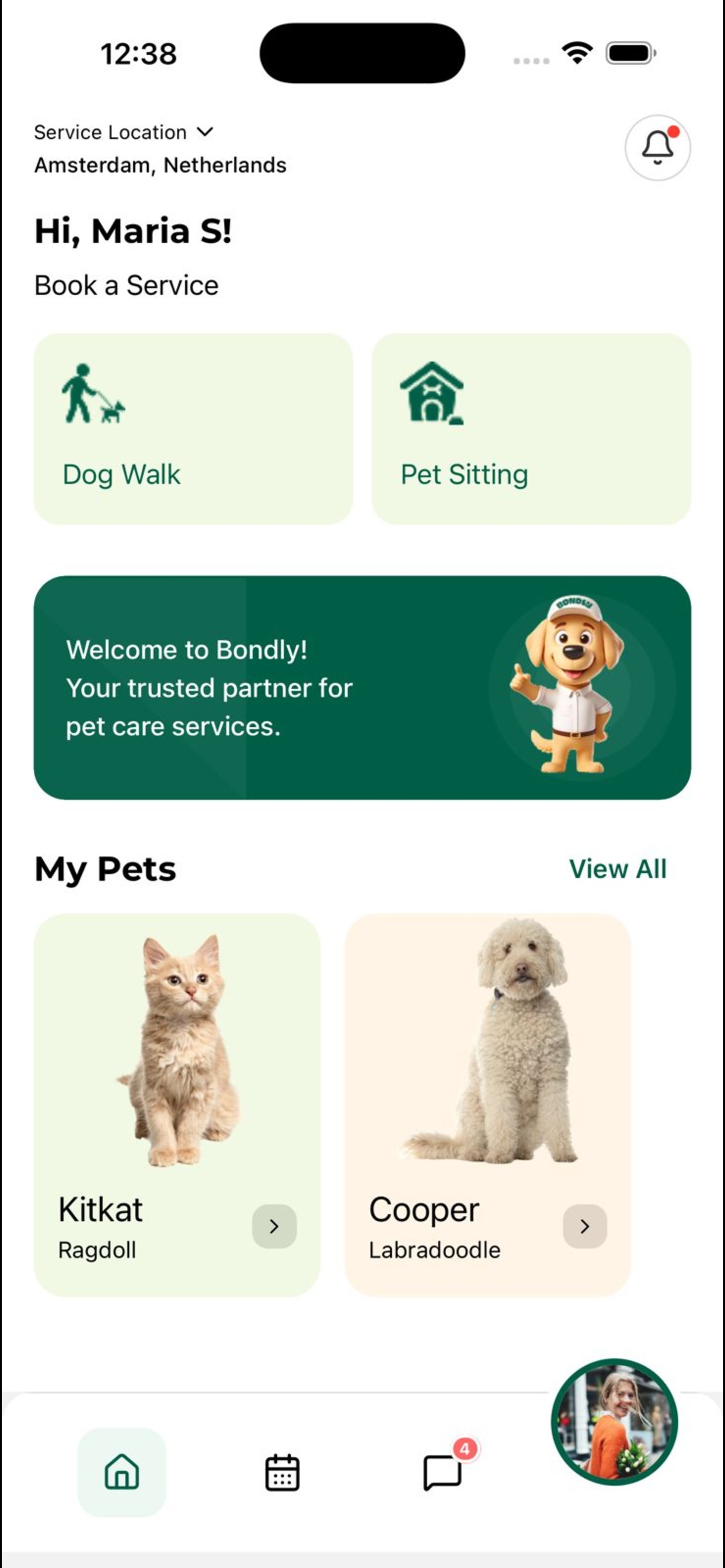 Bondly - Pet Care