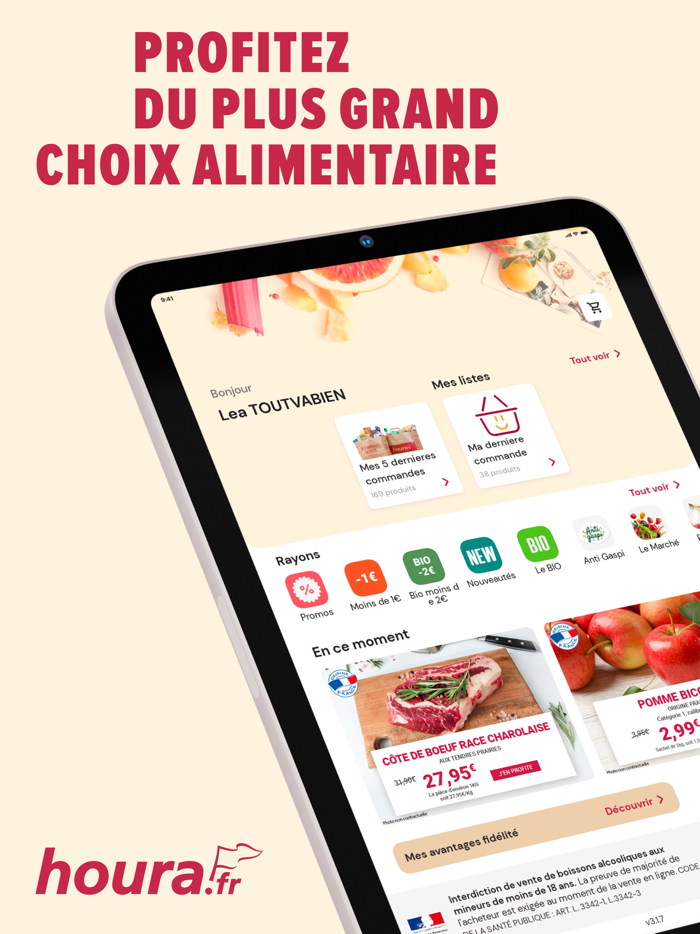 houra Livraison courses