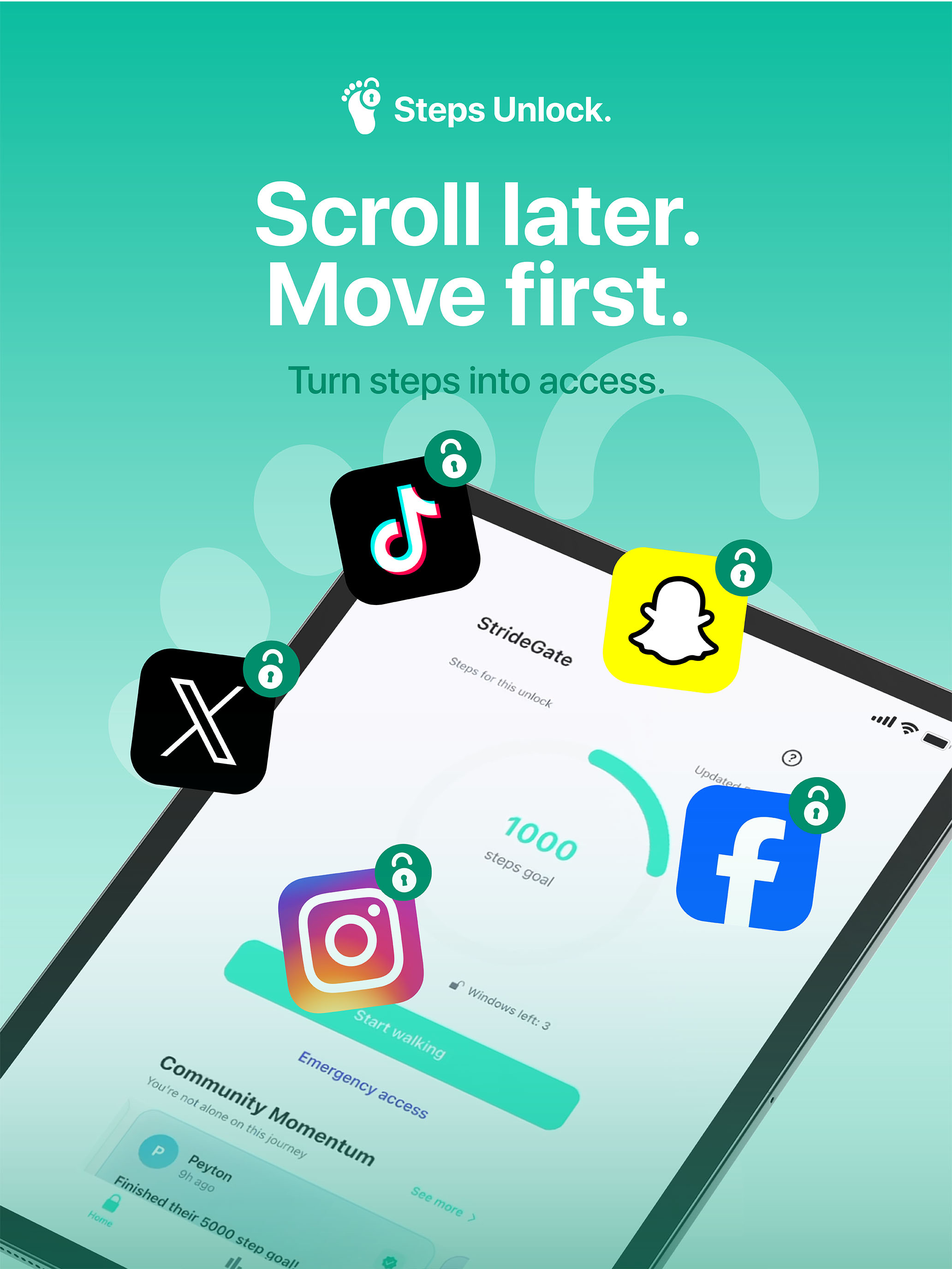 Steps Unlock: Focus App Block screenshot 7