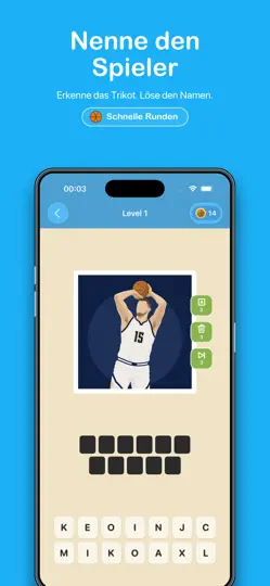 Screenshot von BBall IQ auf dem iPhone 2