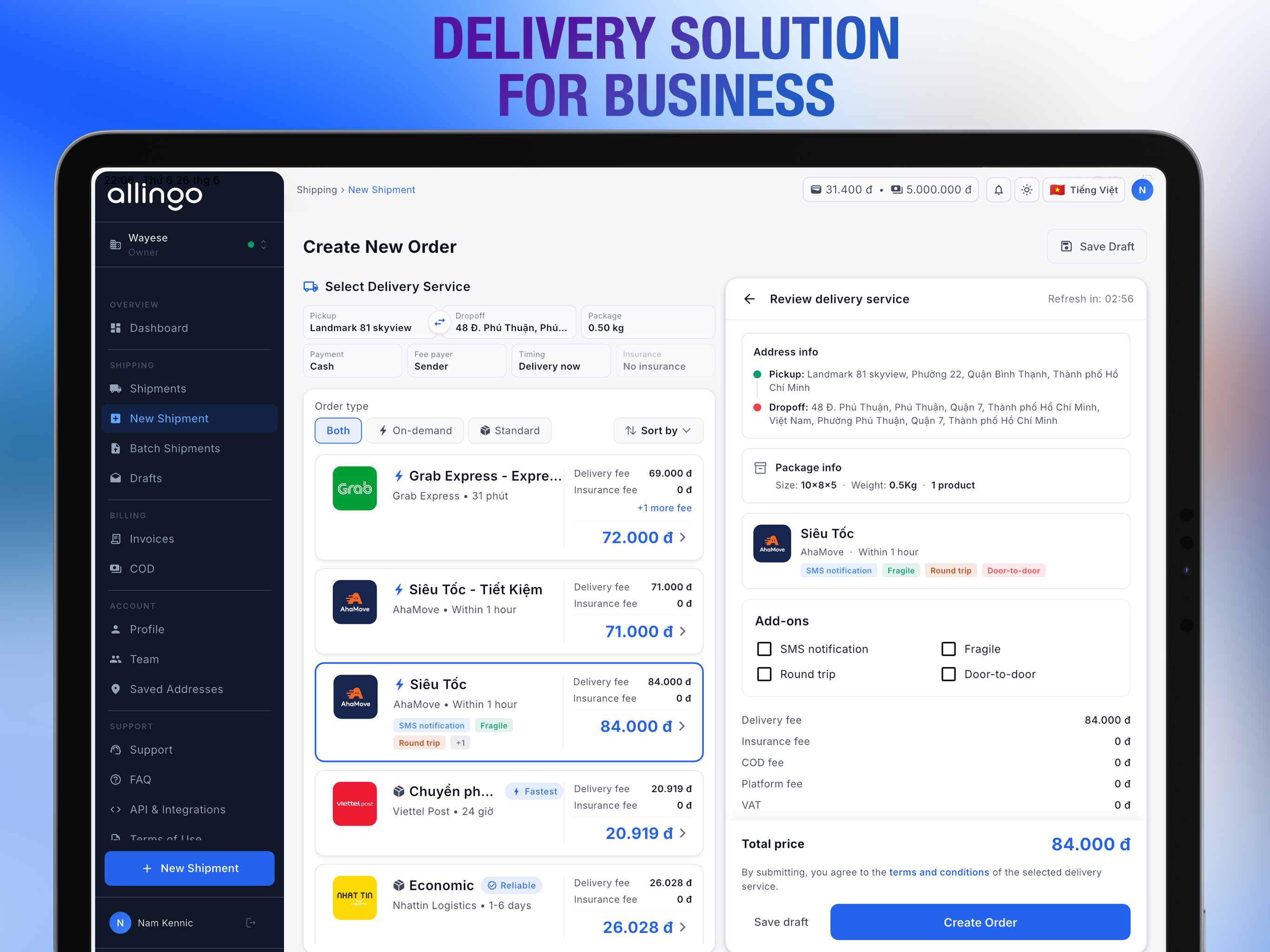 AllinGo Business screenshot 7