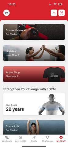 Live Actively iPhone screenshot