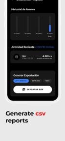 Disty: Project Time Tracker screenshot