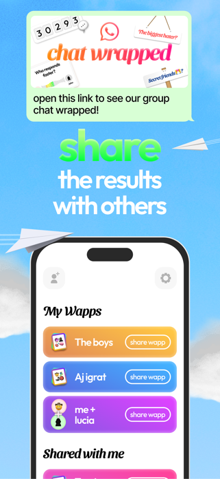 Wapp Wrapped: Expose friends Screenshot 6 of 7