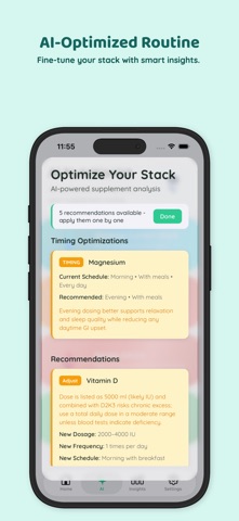 Nutrify - Supplement Tracker screenshot