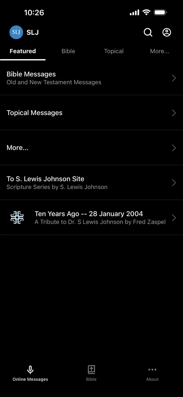 Screenshot #1 pour SLJ Institute