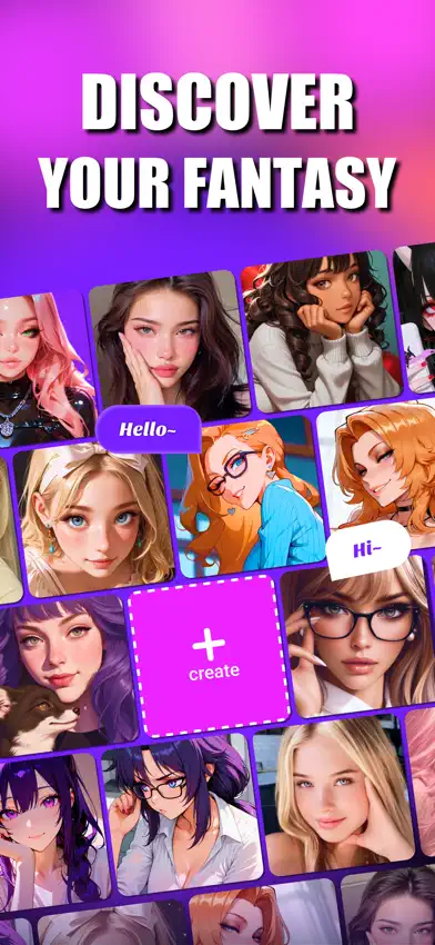 Lovely Mind:Chat&Create AI Art screenshot 1