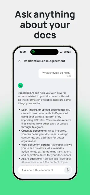 Paperspell AI Document Manager screenshot 4