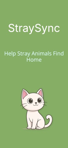 StraySync - Find Stray Cat&Dog Screenshot 1 of 8