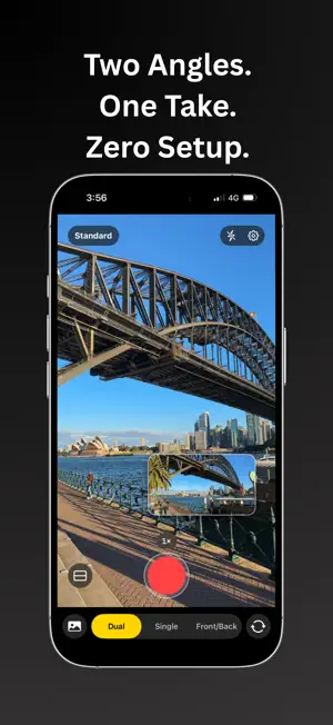 Dual Capture Video - Aspectly screenshot 1