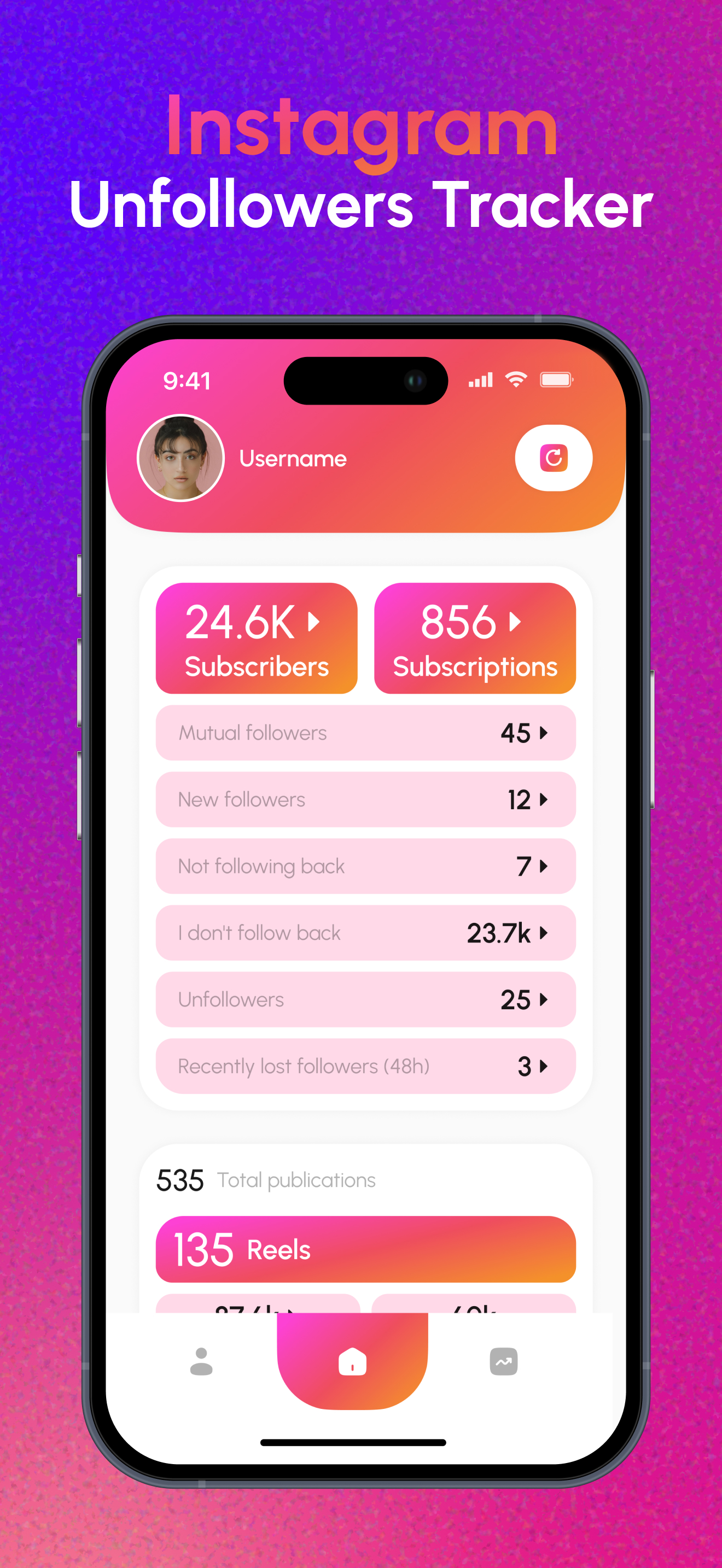 Track Followers Unfollowers