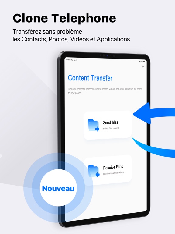 Screenshot #4 pour Clone Telephone - Migrer iOS