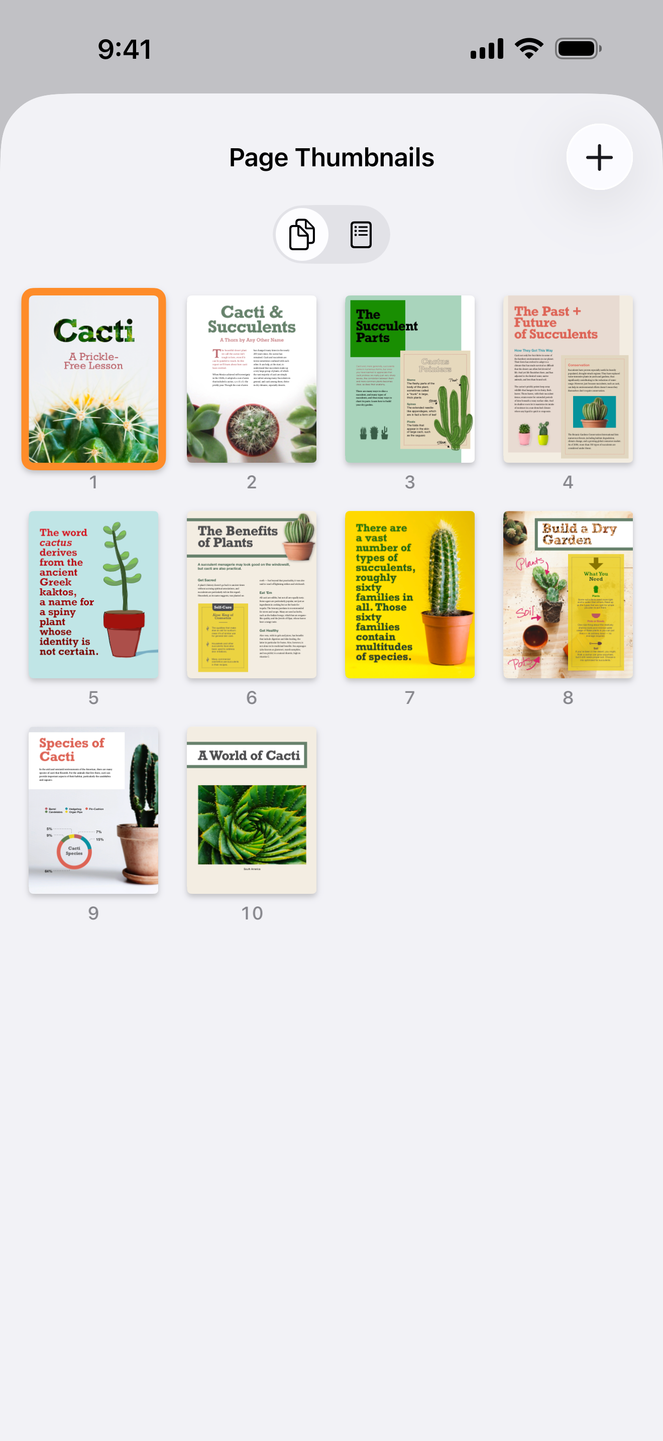 Pages: Create Documents
