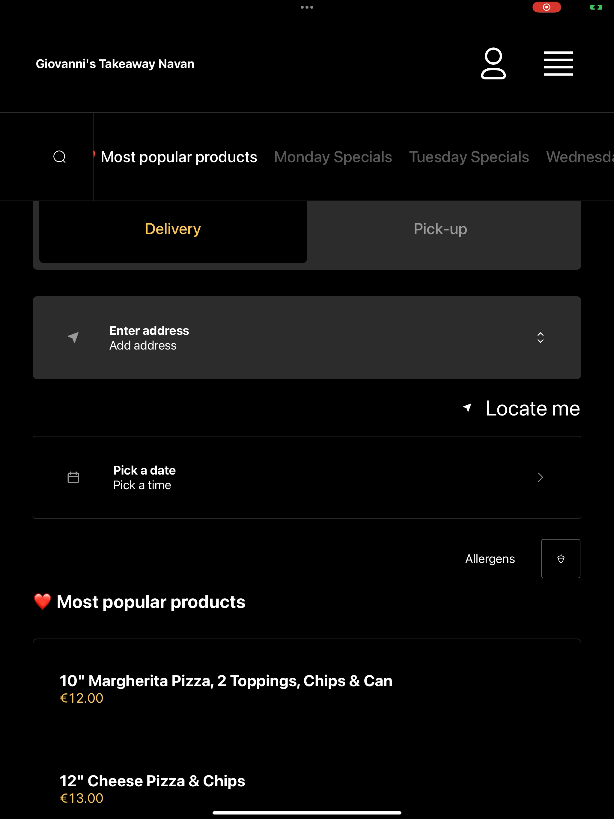 Giovanni’s Takeaway Navan screenshot 7
