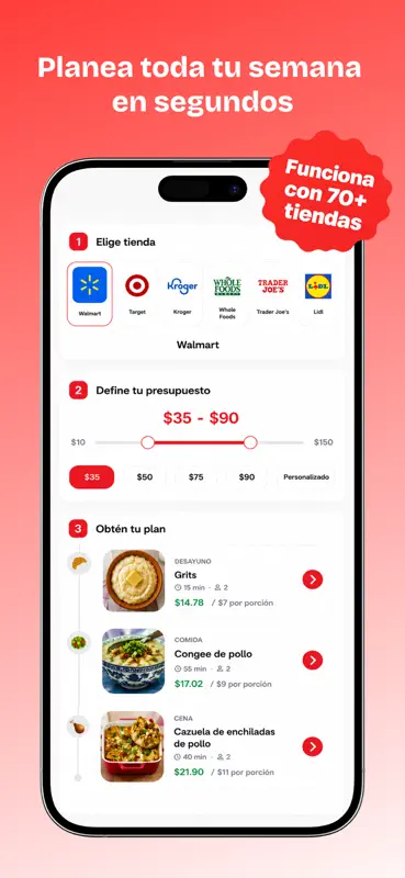 Recipy: Meal Planner & Recipes screenshot 1 of 4
