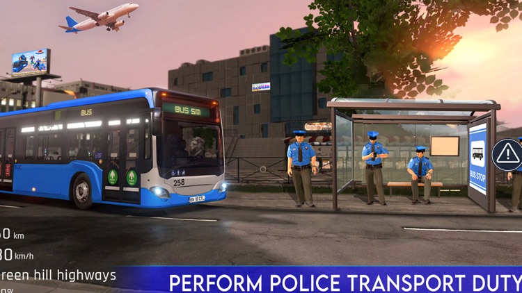 Police Bus Simulator Game 2023