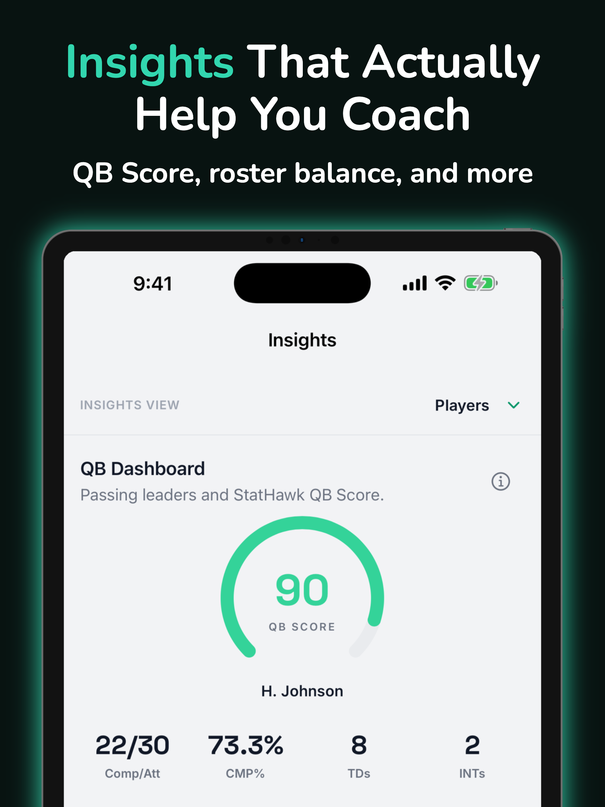 StatHawk: Flag Football Stats screenshot 15