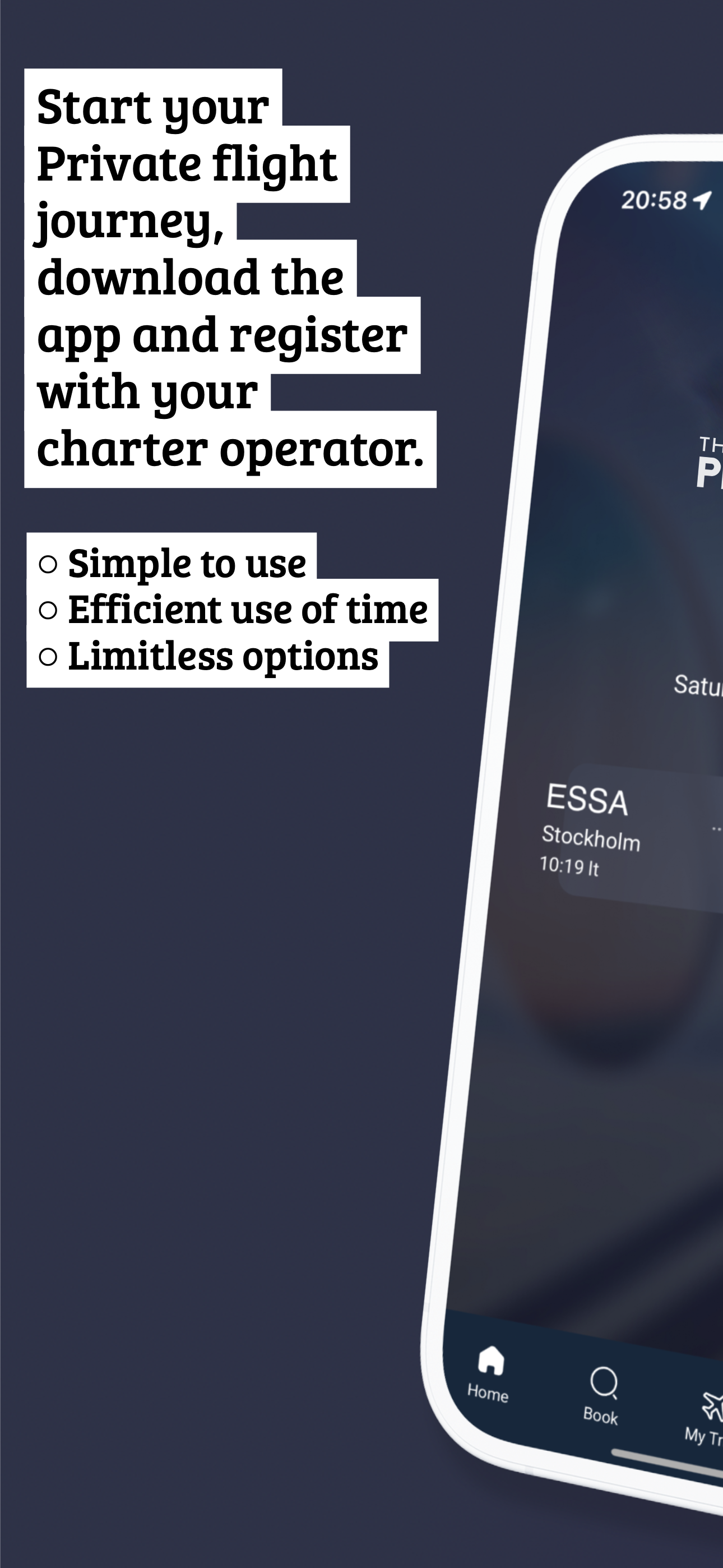 The Private Jet App