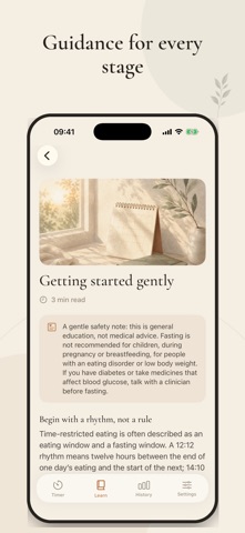 Ease: Fasting Tracker Screenshot 5 of 5
