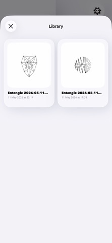 Entangle - Geometric drawing Screenshot 8 of 9