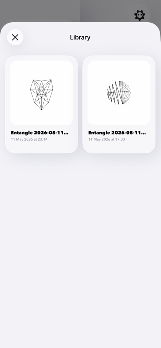 Entangle - Geometric drawing Screenshot 8 of 9