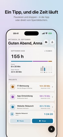 Billable - Zeiterfassung Screenshot 2 of 7