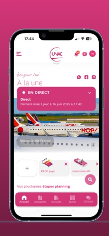 UNAC PN screenshot