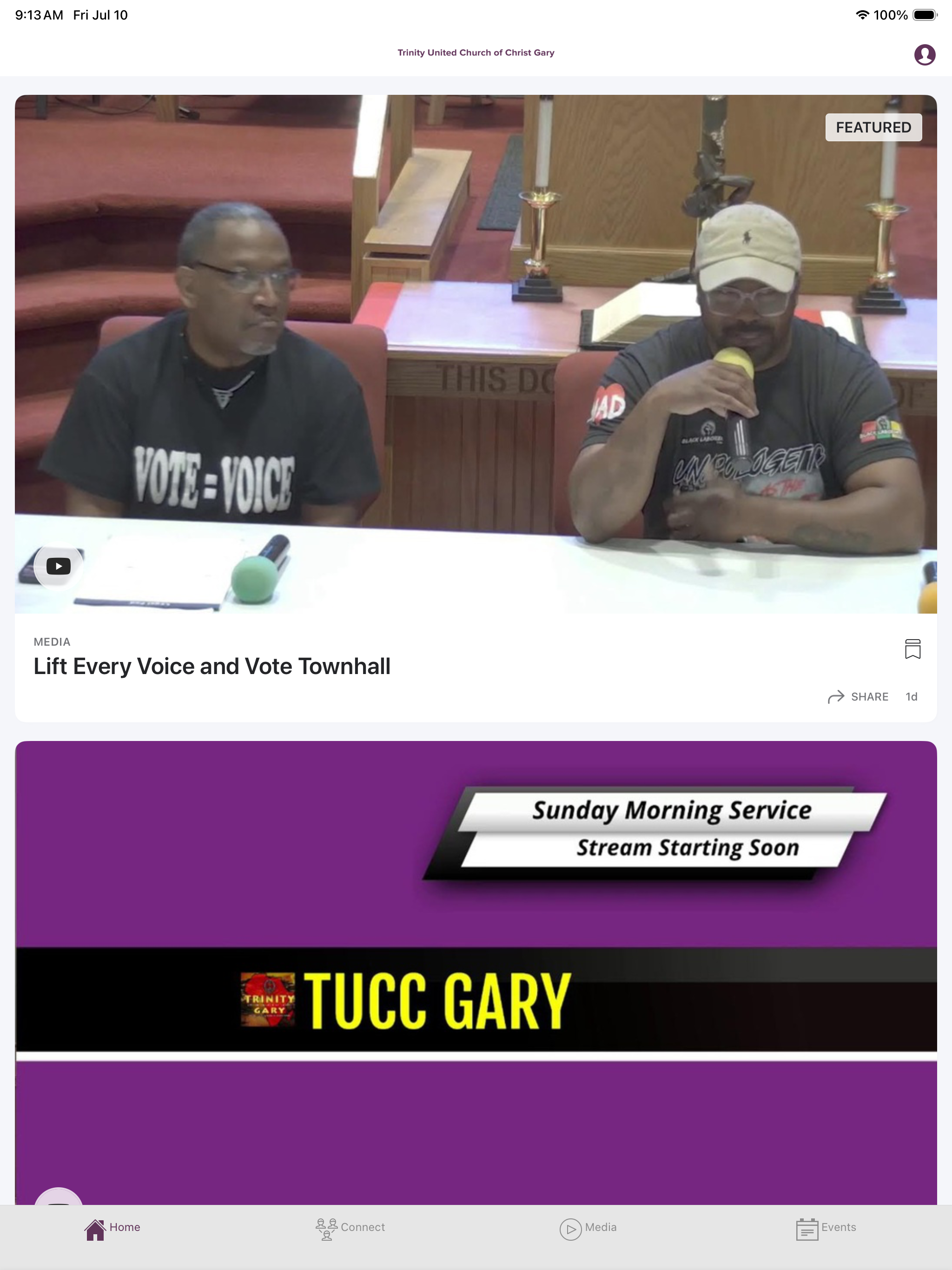 Trinity UCC-Gary screenshot 3