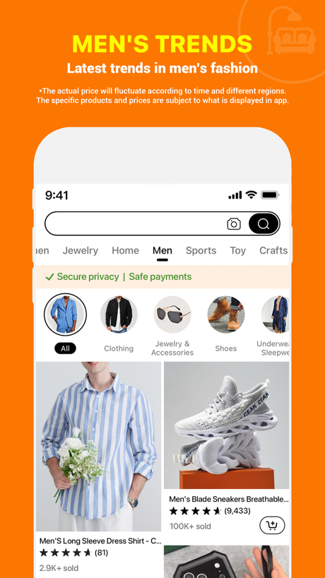 Temu: Shop Like a Billionaire 的 App Store 截图 4
