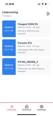 Meta Trak Live iPhone screenshot