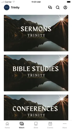 Trinity Bible Church of Dallas screenshot 2