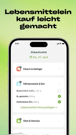Screenshot von Diät: Mein Planer Ernährung auf dem iPhone 10
