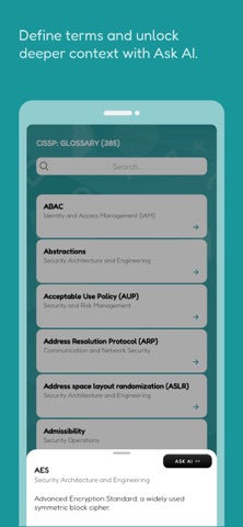 CISSP Exam Prep 2026: with AI screenshot