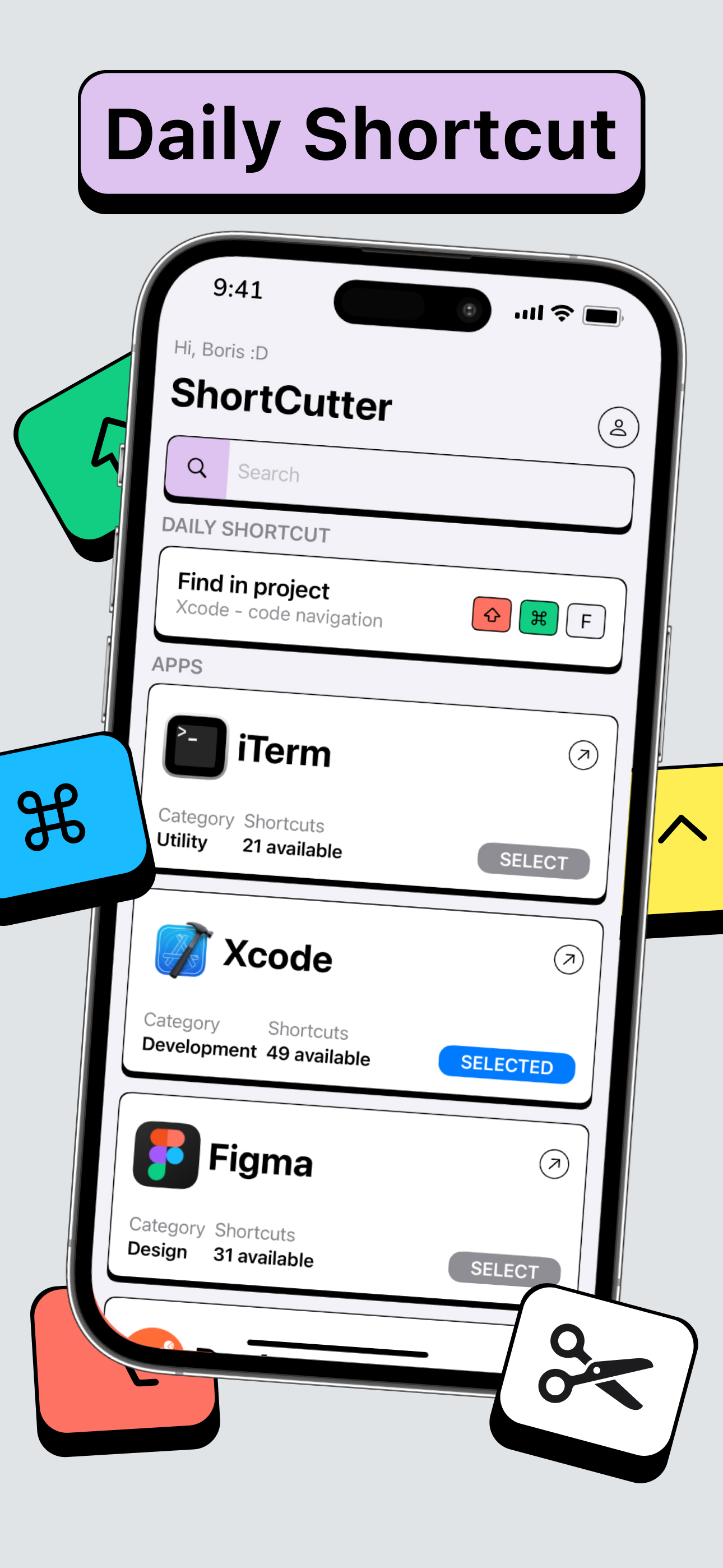 ShortCutter - Daily hot key