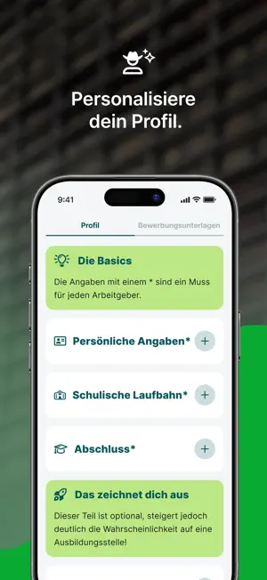 Azubiyo – Ausbildung per Swipe screenshot 3